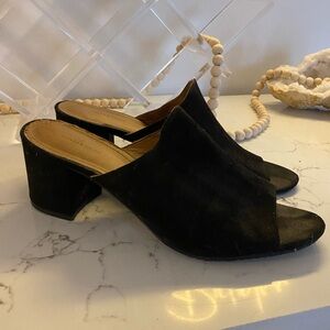 Black Mules Size 8.5